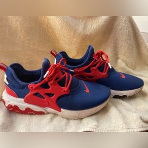 Nike React Presto USA Deep Royal Blue University Red SZ 10